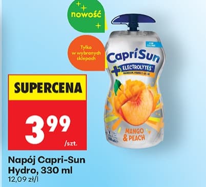 napój Capri-Sun Hydro mango brzoskwinia