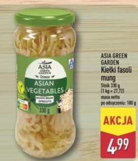 kiełki fasoli mung