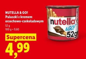 paluszki z kremem orzechowo-czekoladowym