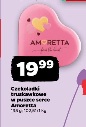 czekoladki truskawkowe w puszce serce