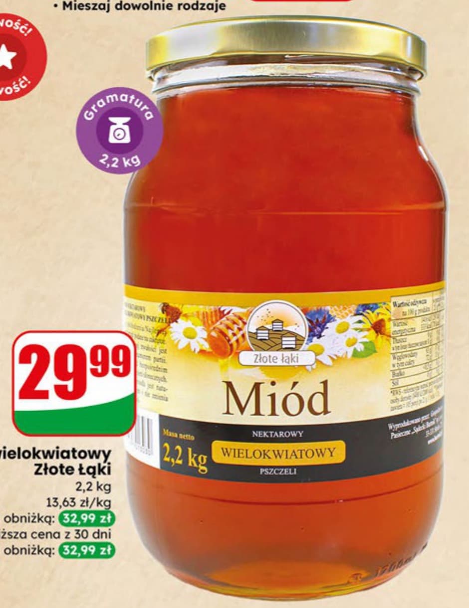miód wielokwiatowy