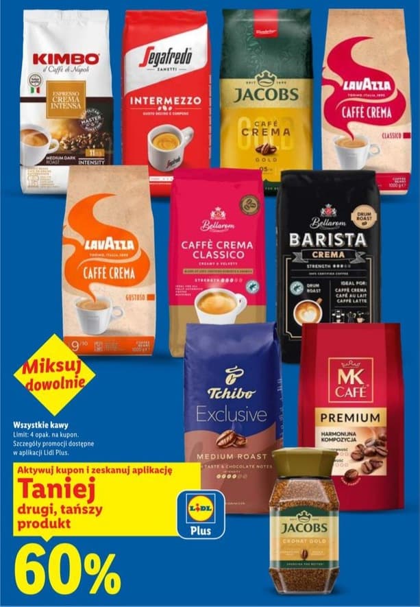 kawa ziarnista exclusive medium roast