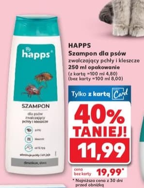 szampon dla psów zwalczający pchły i kleszcze