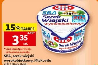 SBA Mlekovita serek wiejski wysokobiałkowy 200g