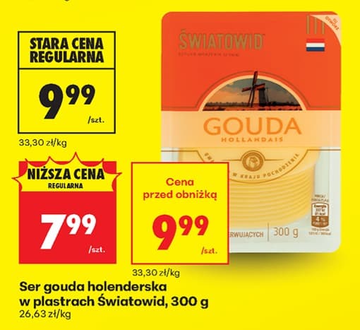 ser gouda holenderska w płatach