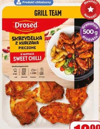 skrzydełka z kurczaka w marynacie sweet chilli