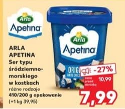 ser typu śródziemnomorskiego w kostkach