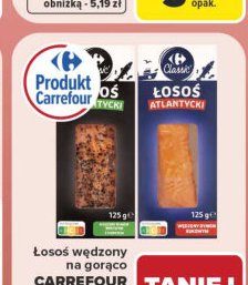 łosoś wędzony na gorąco naturalny z pieprzem