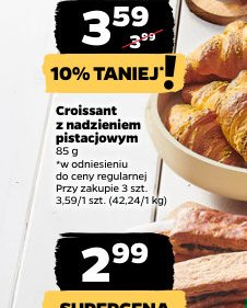 croissant z nadzieniem pistacjowym