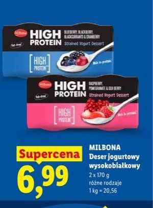 deser jogurtowy wysokobiałkowy
