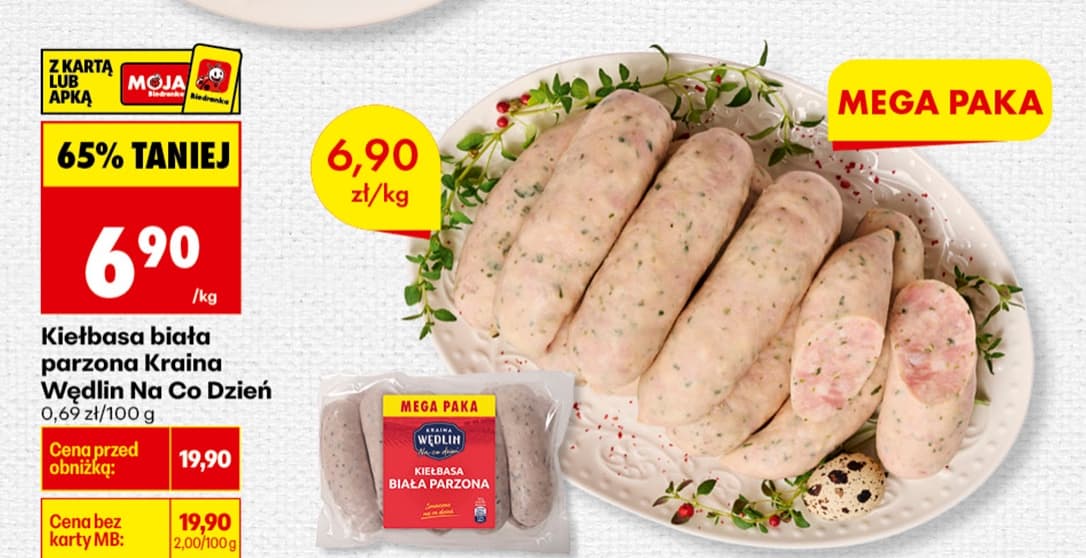 kiełbasa biała parzona