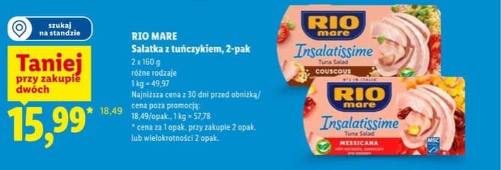 sałatka z tuńczykiem