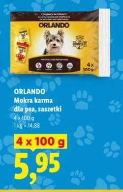 mokra karma dla psa, saszetki