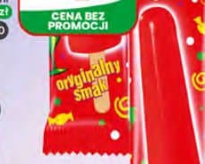 lody na patyku oranżada
