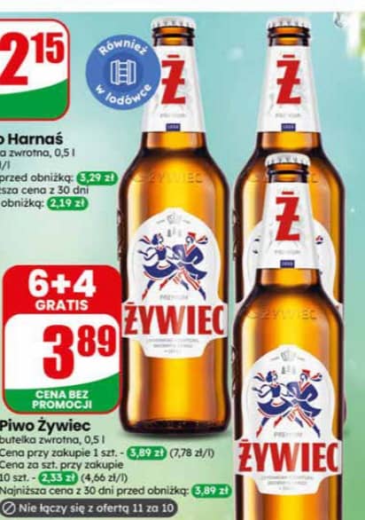 Żywiec piwo jasne pełne 0.5l