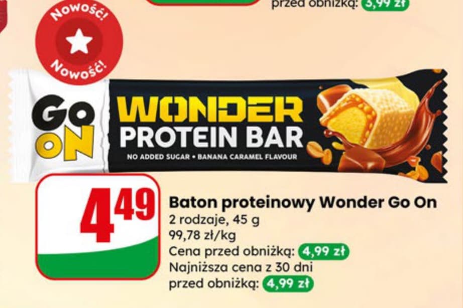baton proteinowy banana karmelowy