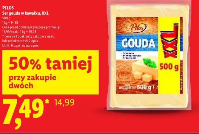 ser gouda w kawałku XXL