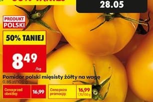 pomidor mięsisty żółty