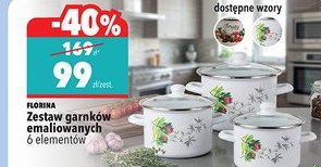 zestaw garnków emaliowanych