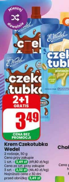 Wedel krem czekotubka pistacjowa 50g