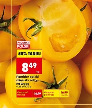 pomidor polski mięsisty żółty