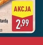 bagietka z musztardą i cebulką