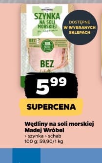 szynka na soli morskiej