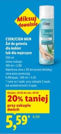 żel do golenia