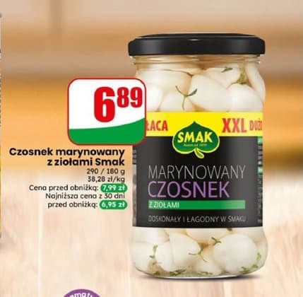 czosnek marynowany z ziołami