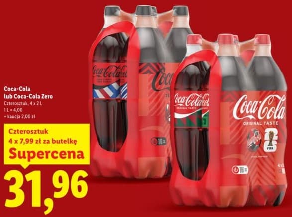 napój gazowany cola