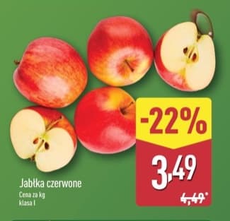 jabłka czerwone