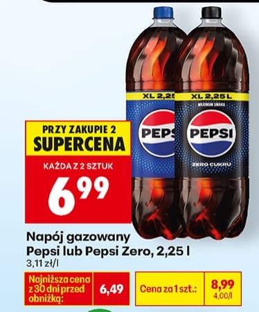 napój gazowany pepsi