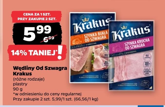 szynka od szwagra w plastrach