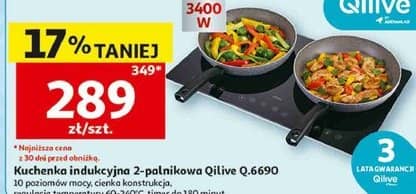 Qilive kuchnia indukcyjna 2-palnikowa