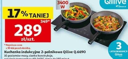 kuchnia indukcyjna 2-palnikowa