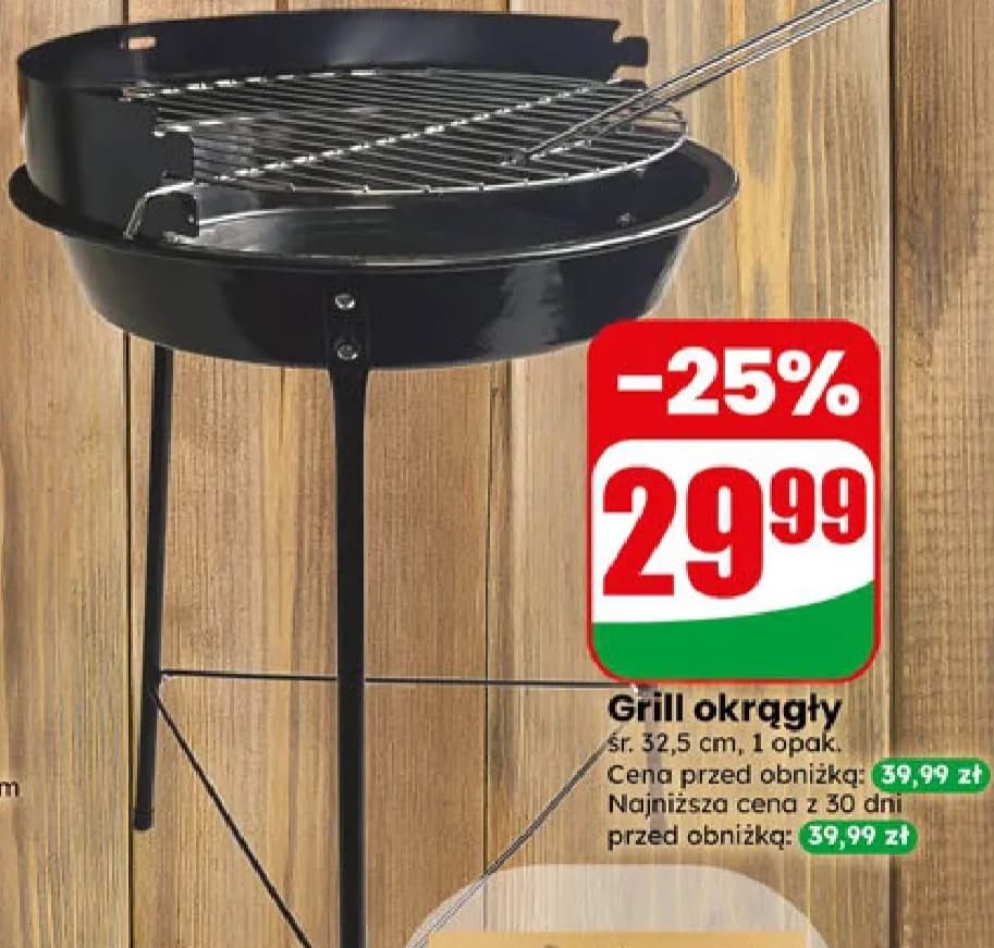 grill okrągły