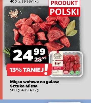 mięso wołowe na gulasz
