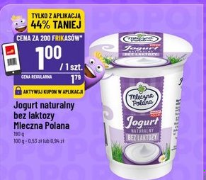 jogurt naturalny bez laktozy