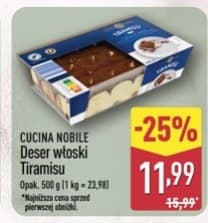 deser włoski tiramisu