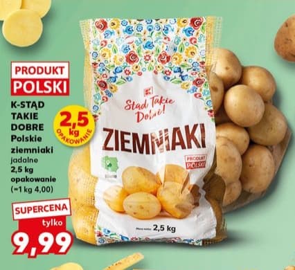 ziemniaki jadalne polskie