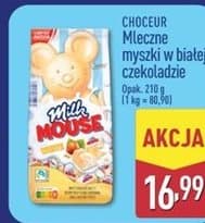 mleczne myszki w białej czekoladzie