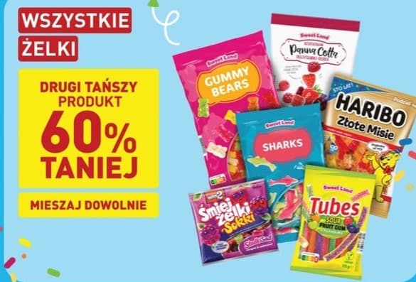 żelki różne marki