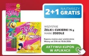 żelki i cukierki