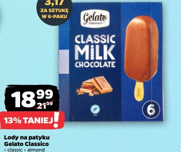 lody na patyku classic milk chocolate