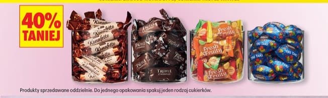cukierki różne marki