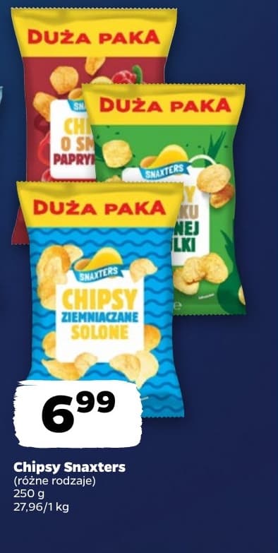 chipsy ziemniaczane solone
