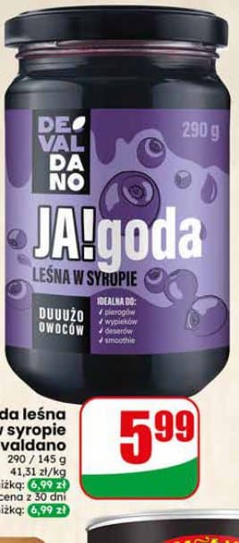 jagoda leśna w syropie