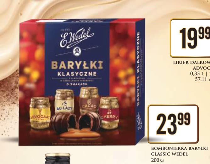 bombonierka baryłki klasyczne