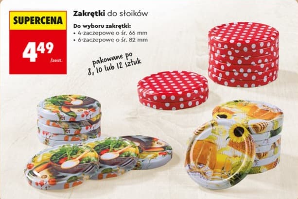 zakrętki do słoików