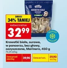 krewetki białe surowe